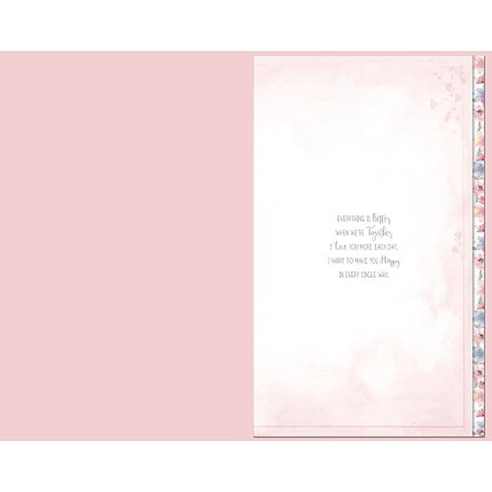 Fiancee Luxury Me to You Bear Birthday Card Extra Image 1